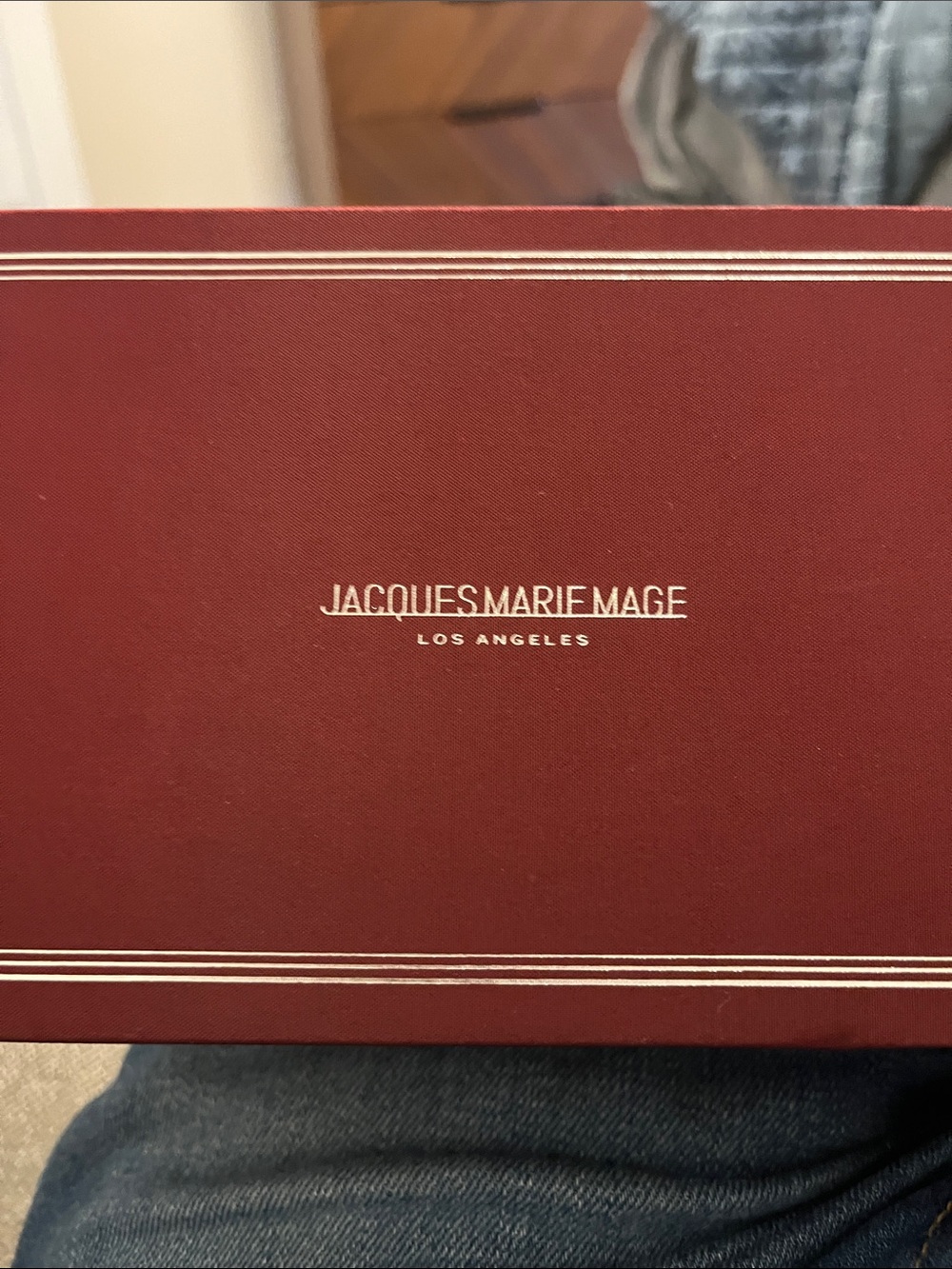 Jacques Marie Mage Men’s Sunglasses - Burgundy Frame
